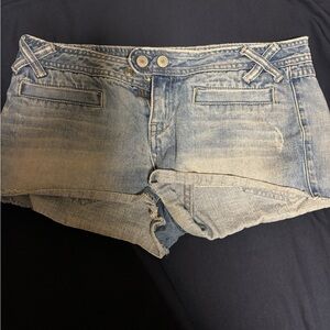 Aeropostale Light Wash Jean Shorts